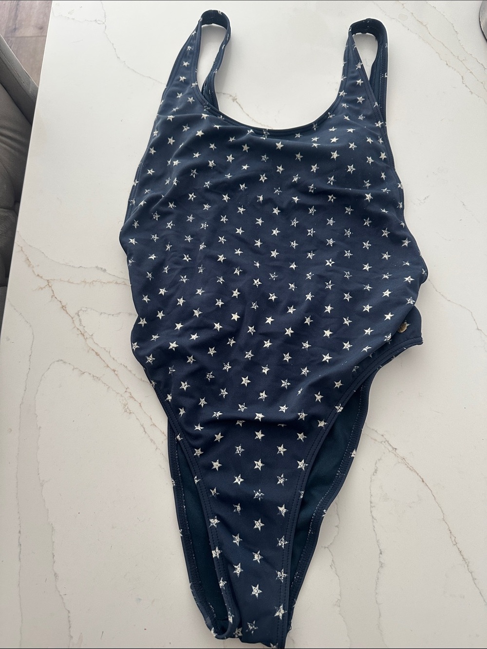 Roxy Navy Star One-Piece Swimsuit